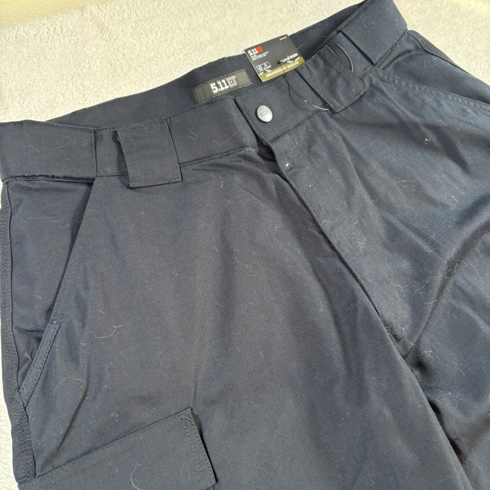 5.11 Tactical Ripstop TDU Pants Mens Large Regular Navy Relaxed Fit 74003 NEW